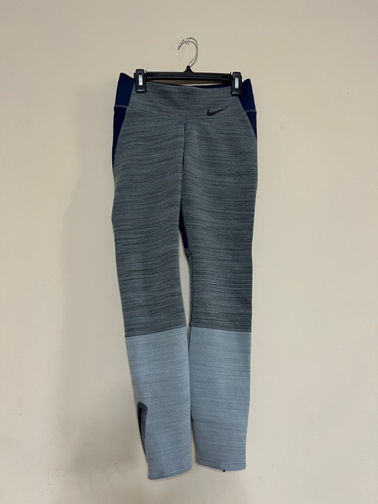 Nike Pants - Nike Women's Dri Fit Gray and Blue Training Tights